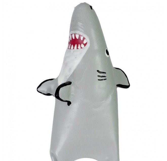 CONDOMERIE - PRESERVATIVI NOVITÀ DIPINTI A MANO MODELLO SHARK XL