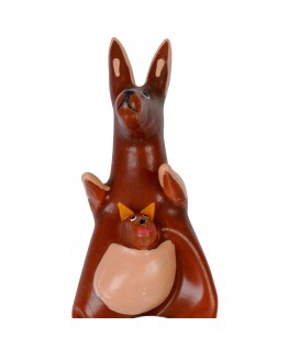 CONDOMERIE - PRESERVATIVI NOVITÀ DIPINTI A MANO MODELLO CANGURO XL