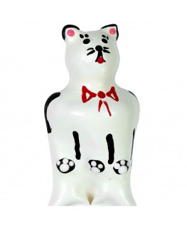 CONDOMERIE - PRESERVATIVI NOVITÀ DIPINTI A MANO MODELLO GATTO XL