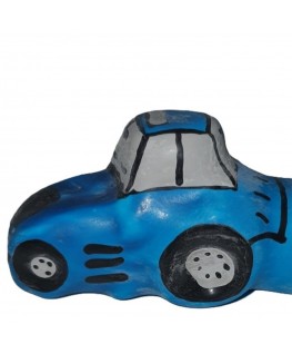 CONDOMERIE - PRESERVATIVI NOVITÀ DIPINTI A MANO TRATTORE BLU XL