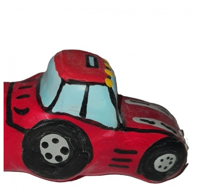 CONDOMERIE - PRESERVATIVI NOVITÀ DIPINTI A MANO TRATTORE ROSSO XL