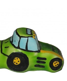 CONDOMERIE - PRESERVATIVI NOVITÀ DIPINTI A MANO VERDE TRATTORE XL