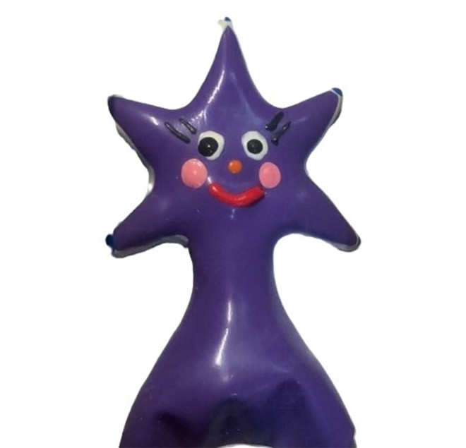 CONDOMERIE - PRESERVATIVI NOVITÀ DIPINTI A MANO HAPPY STAR XL