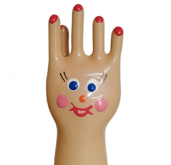 CONDOMERIE - PRESERVATIVI NOVITÀ DIPINTI A MANO GRANDE MANO FELICE XL