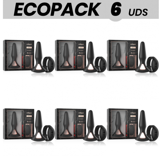 ECOPACK 6 UNIT - ANBIGUO WATCHME TELECOMANDO VIBRATORE PLUG ANALE ALEXANDRU