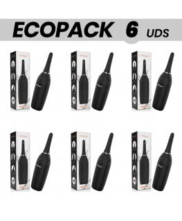 ECOPACK 6 UNIT - ANBIGUO ULTIMATE AUTOMATIC DOUCHE ANAL CLEANER NERO