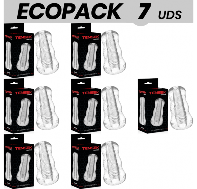 ECOPACK 7 UNIT - JAMYJOB EXTREME MASTURBATOR TENSEK 1 TRASPARENTE