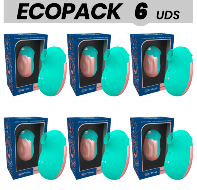 ECOPACK 6 UNIT - RITHUAL SHUSHU ACQUA CLITORIALE DI NUOVA GENERAZIONE