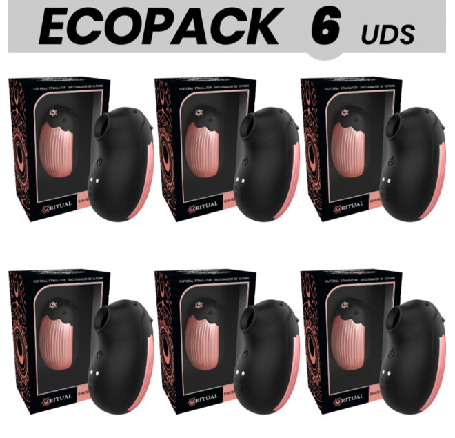 ECOPACK 6 UNIT - RITHUAL SHUSHU E AZABACHE CLITORIALE DI NUOVA GENERAZIONE