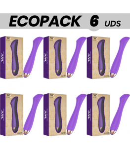 ECOPACK 6 UNIT - WOMANVIBE MANDY VIBRATORE IN SILICONE RICARICABILE PUNTO K