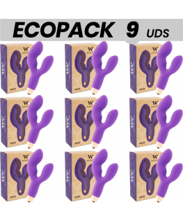ECOPACK 6 UNIT - WOMANVIBE VIBRATORE STIMOLATORE IN SILICONE VANIX