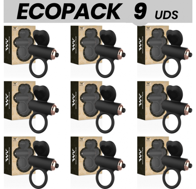 ECOPACK 9 UNIT - WOMANVIBE ANELLO VIBRANTE IN SILICONE ZEUS