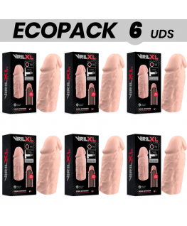 ECOPACK 6 UNIT - ESTENSIONE NATURALE DEL PENE VIRILXL SILICONE LIQUIDO V3