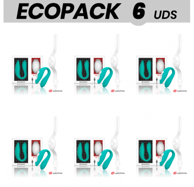 ECOPACK 6 UNIT - TECNOLOGIA WEARWATCH DOPPIO VIBRATORE WATCHME ACQUA DI MARE / NEVE