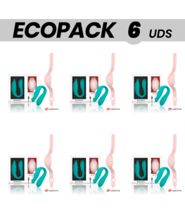 ECOPACK 6 UNIT - VIBRATORE WEARWATCH DUAL TECHNOLOGY WATCHME ACQUA DI MARE / ROSA
