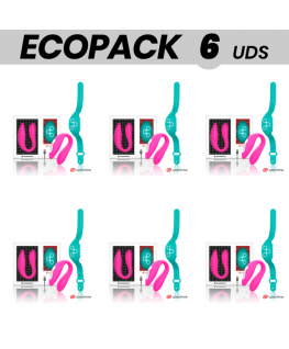 ECOPACK 6 UNIT - TECNOLOGIA WEARWATCH DUAL VIBRATOR WATCHME FUCSIA / SEAWATER