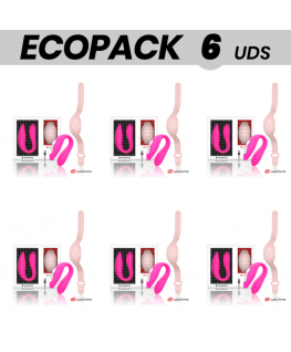 ECOPACK 6 UNIT - TECNOLOGIA WEARWATCH DUAL VIBRATOR WATCHME FUCSIA / ROSA