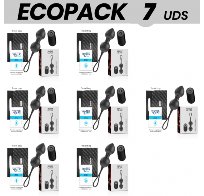 ECOPACK 7 UNIT - BRILLY GLAM PERLINE VIBRANTI KEGEL TELECOMANDO