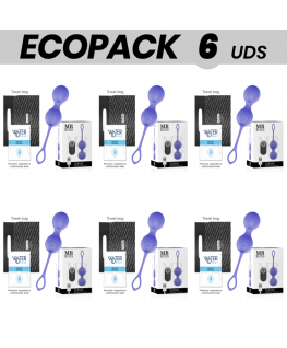 ECOPACK 6 UNIT - MR BOSS DUMAS KEGEL BOLAS VIBRADORAS CONTROL REMOTO
