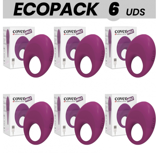 ECOPACK 6 UNIT - ANELLO RICARICABILE COVERME DYLAN COMPATIBILE CON LA TECNOLOGIA WIRELESS WATCHME