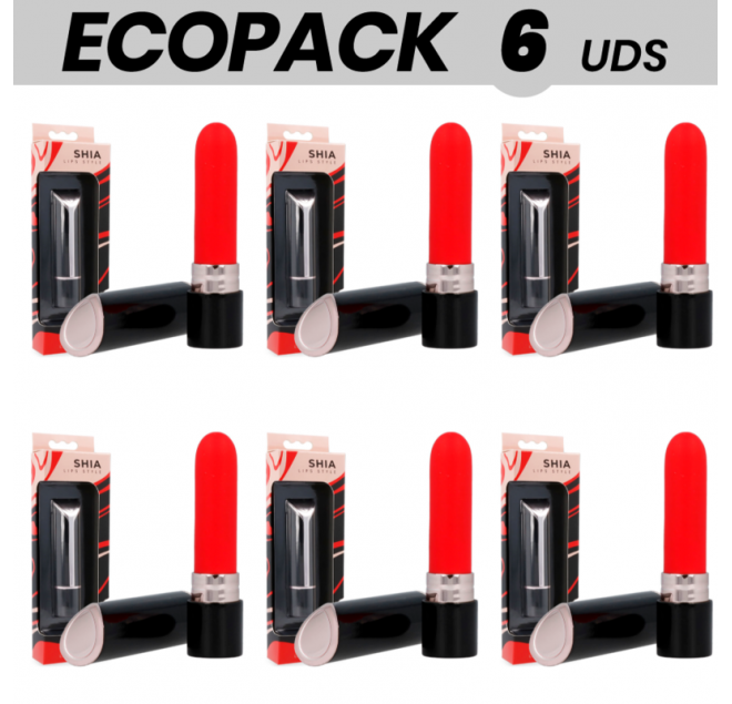 ECOPACK 7 UNIT - LIPS STYLE ROSSETTO VIBRANTE SHIA