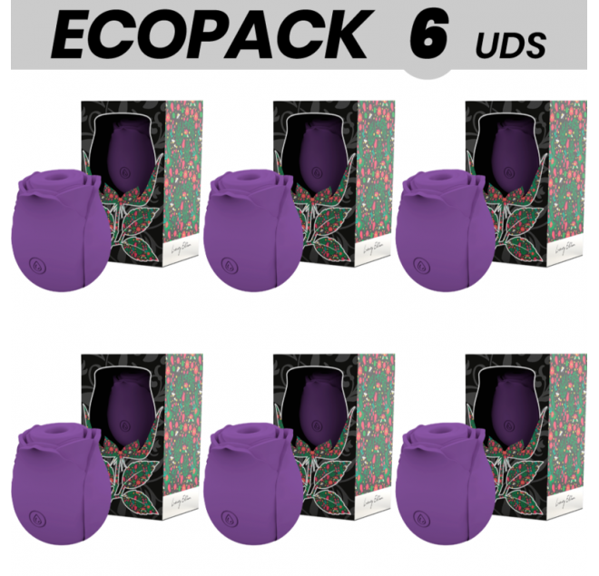 ECOPACK 6 UNITÀ - MIA ROSE CLITORIS SUCTION WAVES EDIZIONE LIMITATA - VIOLA