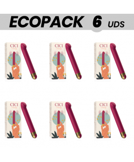 ECOPACK 6 UNIT - CICI BEAUTY PREMIUM SILICONE CLIT STIMULATOR