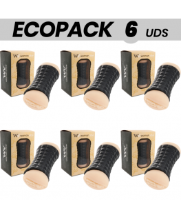 ECOPACK 6 UNIT - WOMANVIBE DOPPIO MASTURBATORE GUMY