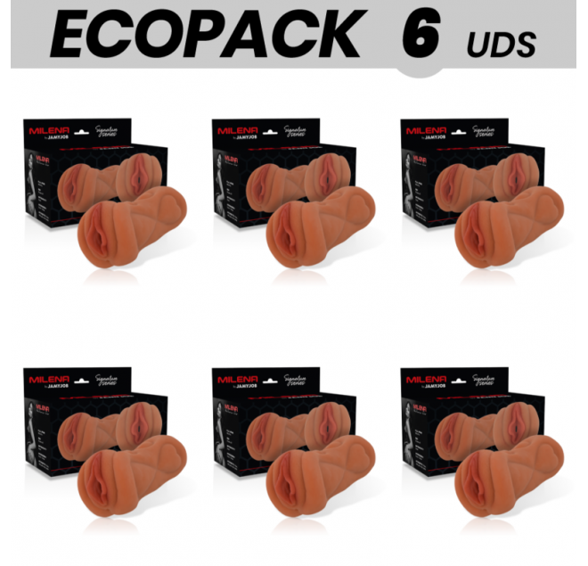 ECOPACK 6 UNIT - JAMYJOB SIGNATUREMASTURBATORE VAGINA MILENA