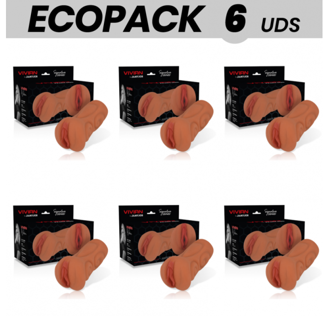 ECOPACK 6 UNIT - JAMYJOB SIGNATURE MASTURBATORE VAGINA VIVIAN