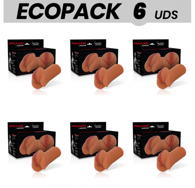 ECOPACK 6 UNIT - JAMYJOB SIGNATURE MASTURBATORE VAGINA PAULINA