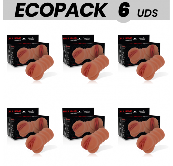 ECOPACK 6 UNIT - JAMYJOB SIGNATURE MASTURBATORE VAGINA GIULIANA