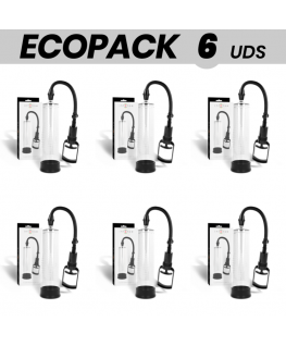 ECOPACK 6 UNIT - INTENSE PUMP CLEAR PENIS PUMP 01