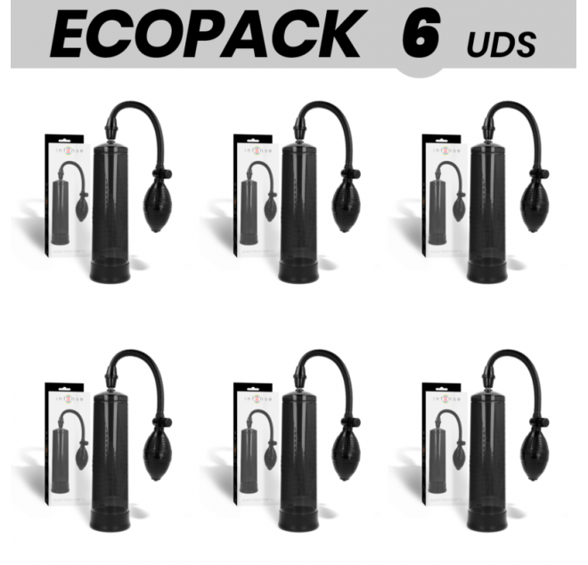 ECOPACK 6 UNIT - INTENSE POMPA PER PENE NERA 02