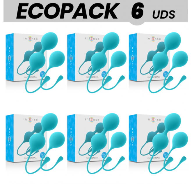 ECOPACK 6 UNIT - INTENSE PACK PALLE INTENSE - KEGEL KENDALL BLU