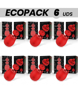 ECOPACK 6 UNIT - MIA STIMOLATORE CLITORALE DUE TESTE 3 IN 1 EDIZIONE DI LUSSO