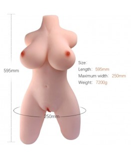ARMONY - MODELLO REALISTICO DI TORSO FEMMINILE 2