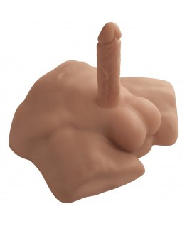 SILEXD - APOLLO S REALISTICO MEZZO TORSO MASCHILE CARAMELLO