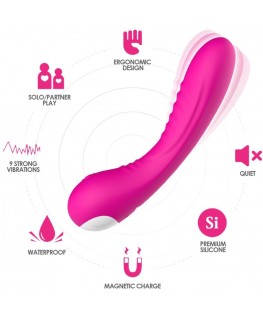 ARMONY - VIBRATORE LEGEND IN SILICONE FUCSIA