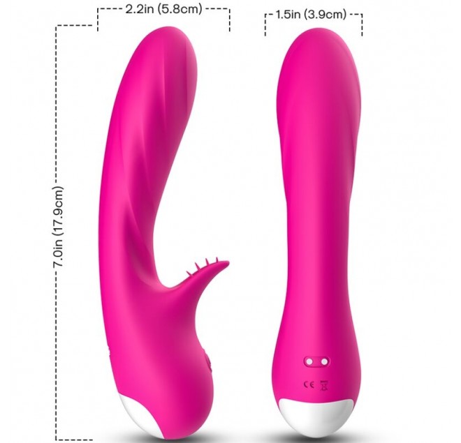 ARMONY - VIBRATORE ROMANCE CON STIMOLATORE FUCSIA