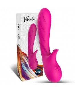 ARMONY - VIBRATORE ROMANCE CON STIMOLATORE FUCSIA