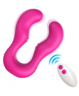 ARMONY - VIBRATORE SERAPH DOPPIO TELECOMANDO FUCSIA