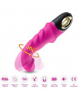 ARMONY - JOYBLADE DILDO VIBRATORE ROTATORE FUCSIA