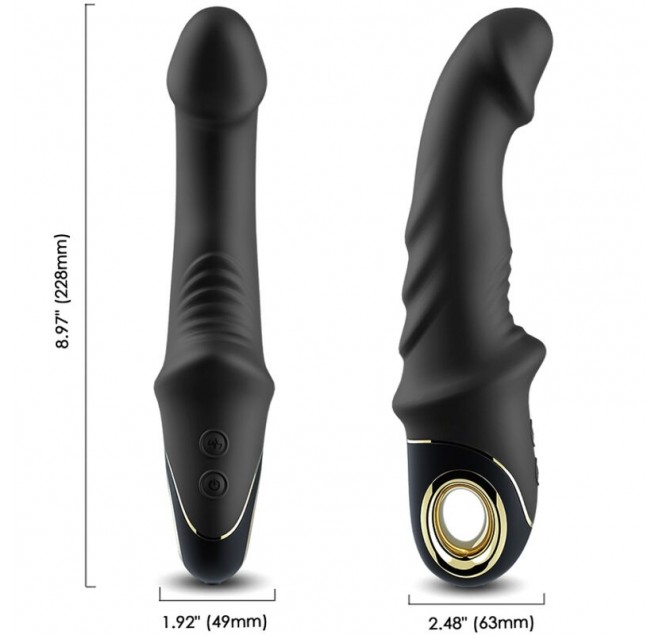 ARMONY - ROTATORE VIBRATORE DILDO JOYBLADE NERO
