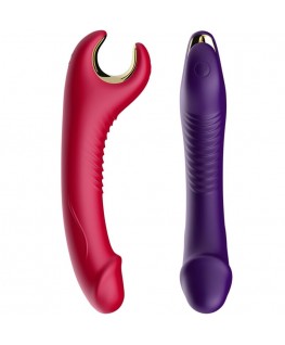 ARMONY - VIBRATORE E ROTATORE PRINCE DILDO ROSSO