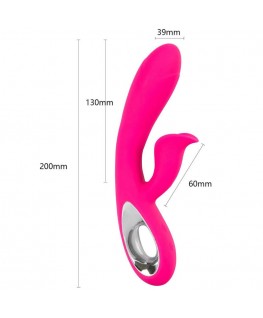 ARMONY - VIBRATORE DARO E STIMOLATORE PULL RING FUCSIA