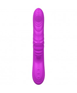 ARMONY - VIBRATORE MULTIFUNZIONE ANGELIA CON EFFETTO CALORE STIMOLANTE LINGUA VIOLA
