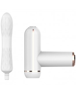 ARMONY - VIBRATORE FKING MACHINE REGOLABILE E AUTOMATICO BIANCO