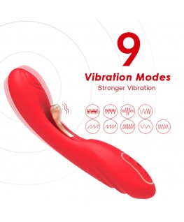 ARMONY - VIBRATORE CON LINGUA OSCILLANTE ROSSO