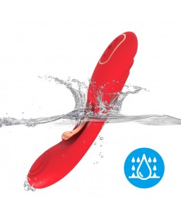 ARMONY - VIBRATORE CON LINGUA OSCILLANTE ROSSO